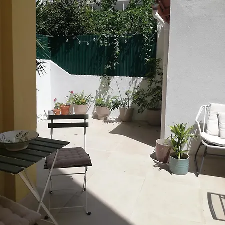 Encantador Com Pátio Apartamento